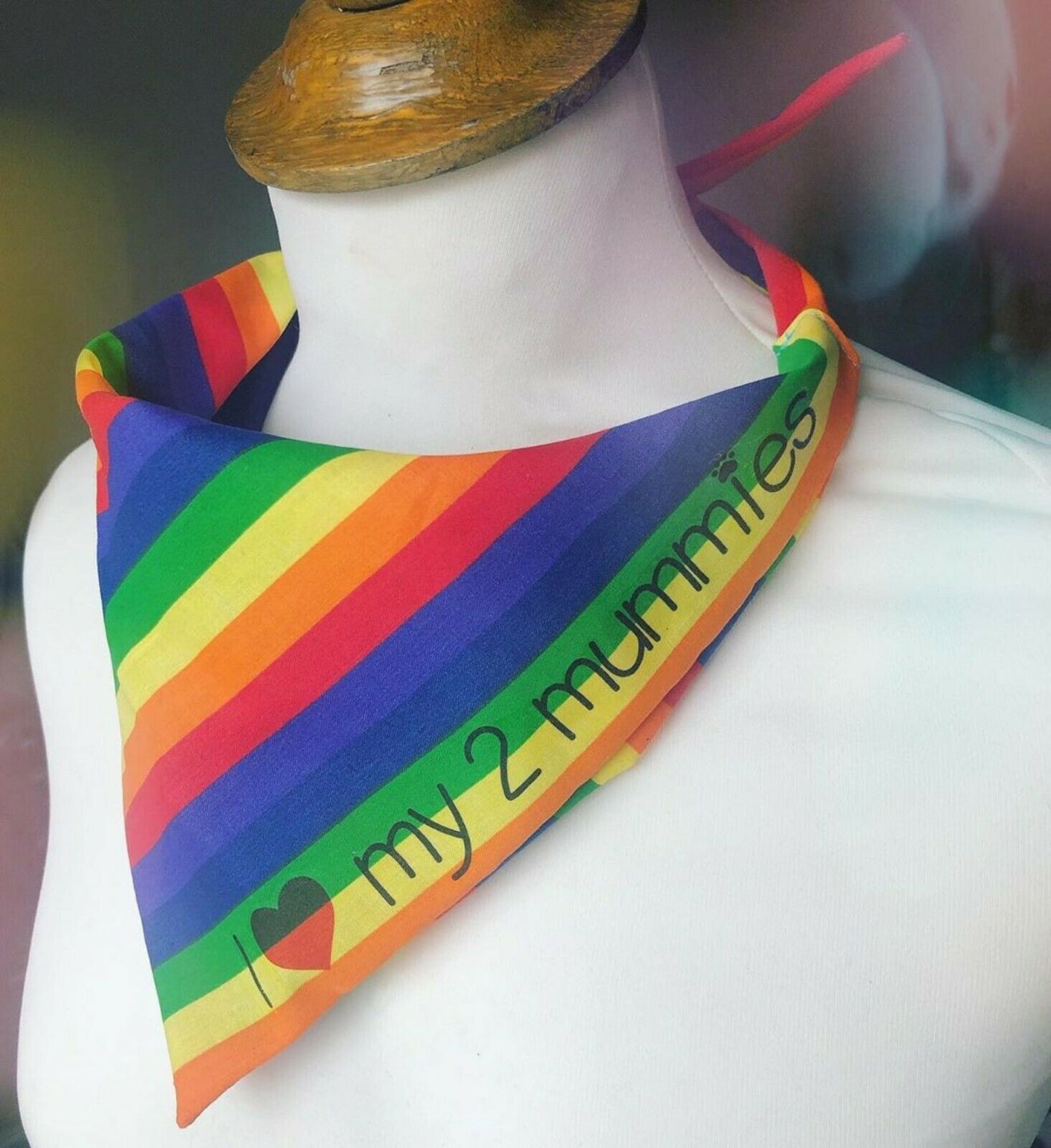 Rainbow Pride Dog Bandana